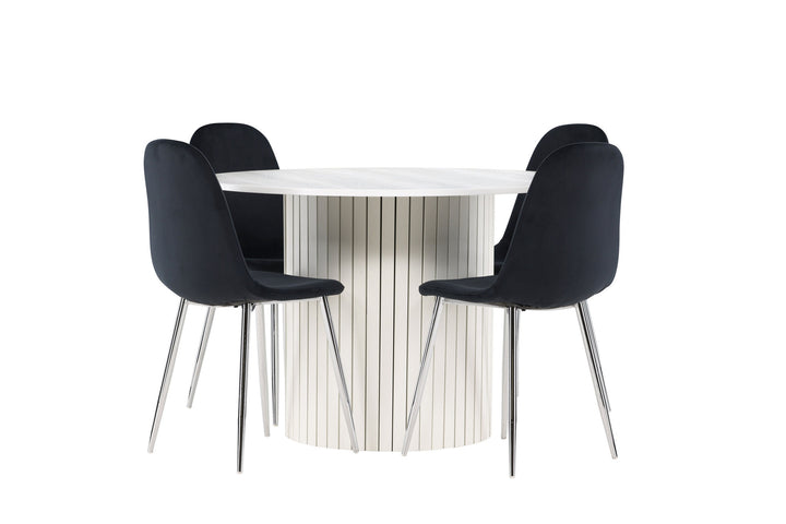 Venture Home Härön Dining Table with Polar Dining Chair