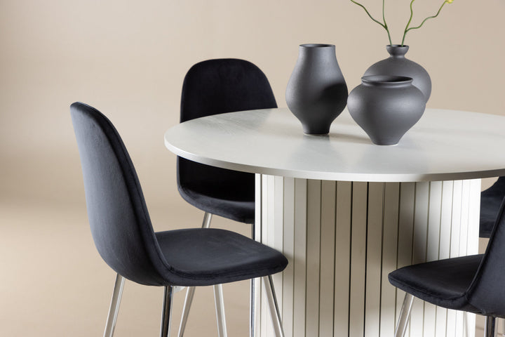Venture Home Härön Dining Table with Polar Dining Chair