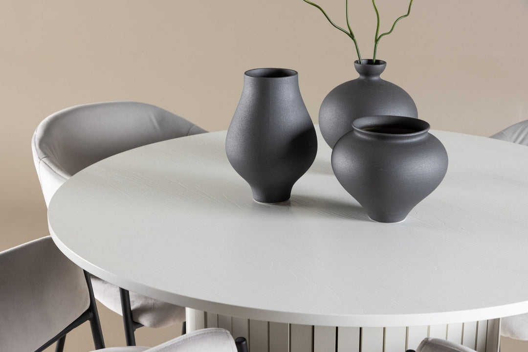 Venture Home Härön Dining Table with Evelina Dining Chair