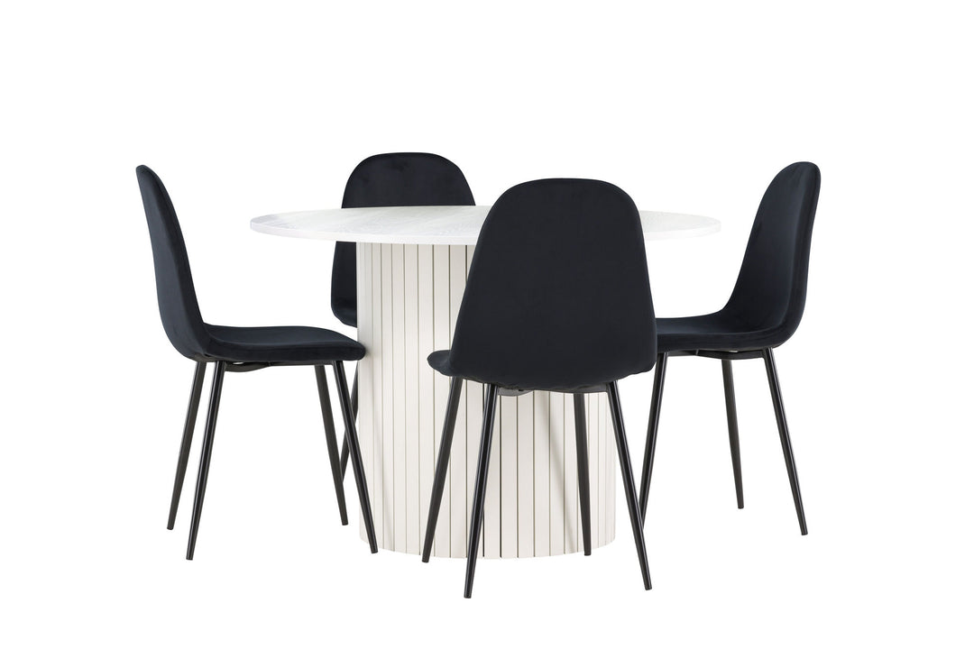 Venture Home Härön Dining Table with Polar Dining Chair