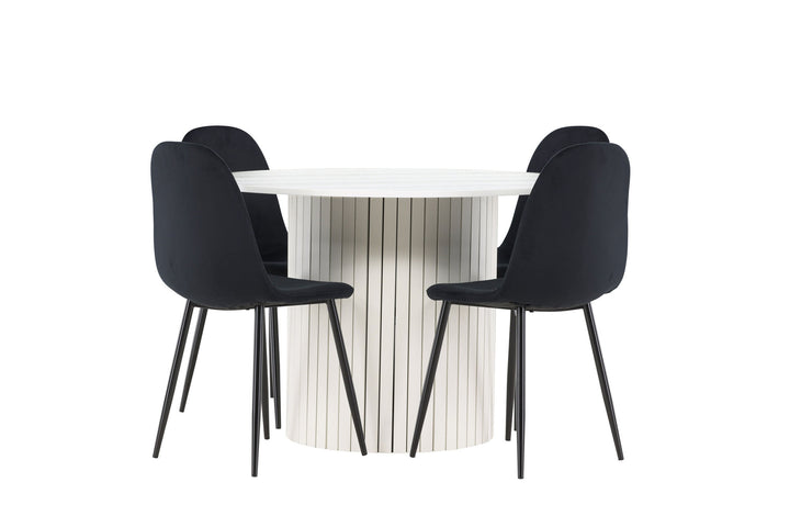 Venture Home Härön Dining Table with Polar Dining Chair