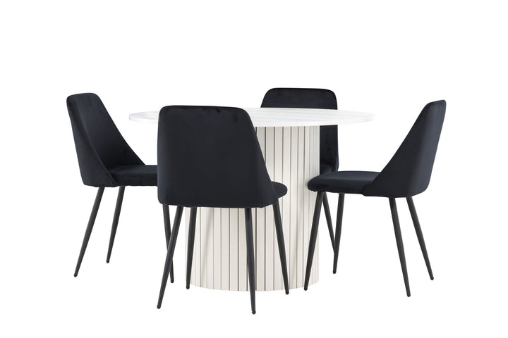 Venture Home Härön Dining Table with Night Dining Chair
