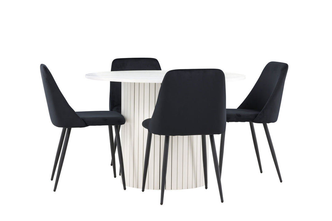 Venture Home Härön Dining Table with Night Dining Chair