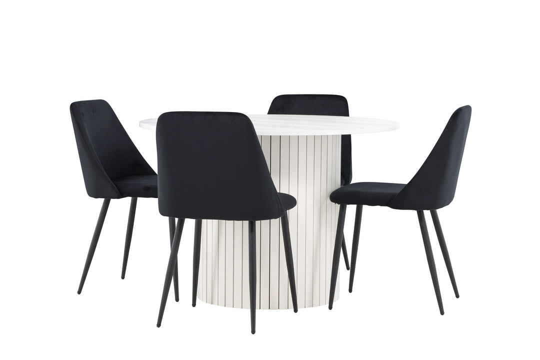 Venture Home Härön Dining Table with Night Dining Chair