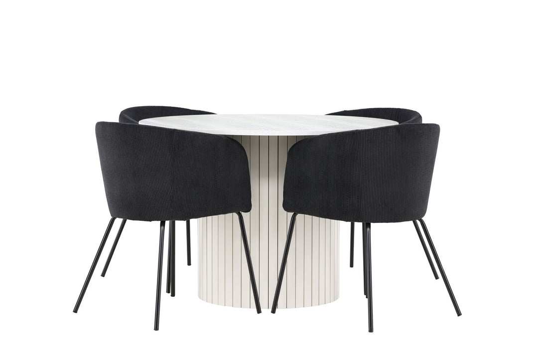 Venture Home Härön Dining Table with Berit Dining Chair