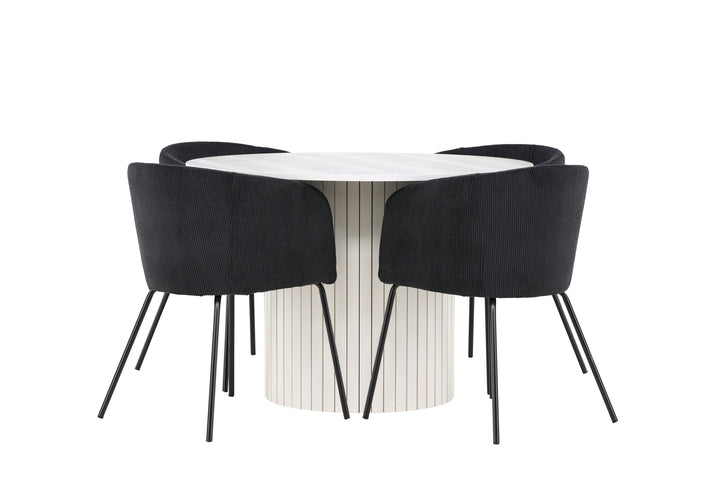 Venture Home Härön Dining Table with Berit Dining Chair