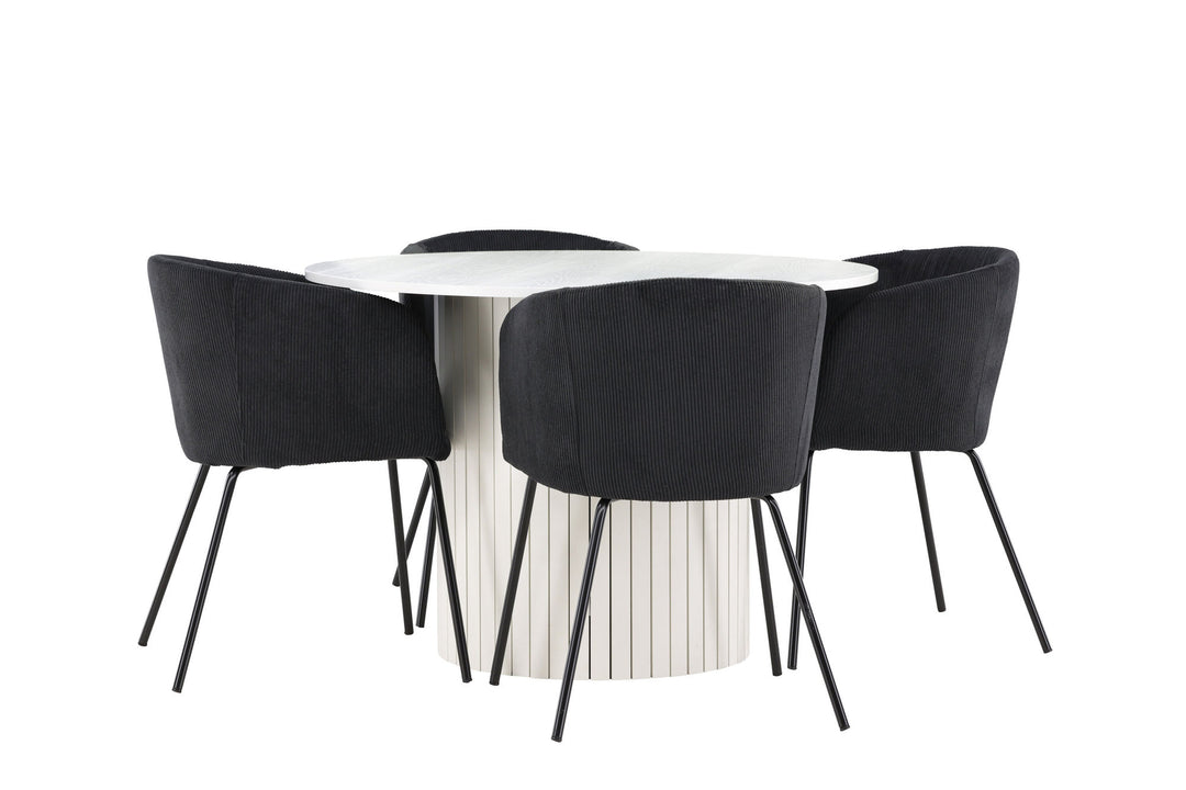 Venture Home Härön Dining Table with Berit Dining Chair