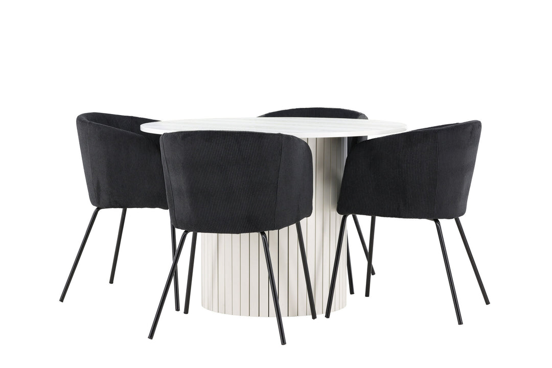 Venture Home Härön Dining Table with Berit Dining Chair