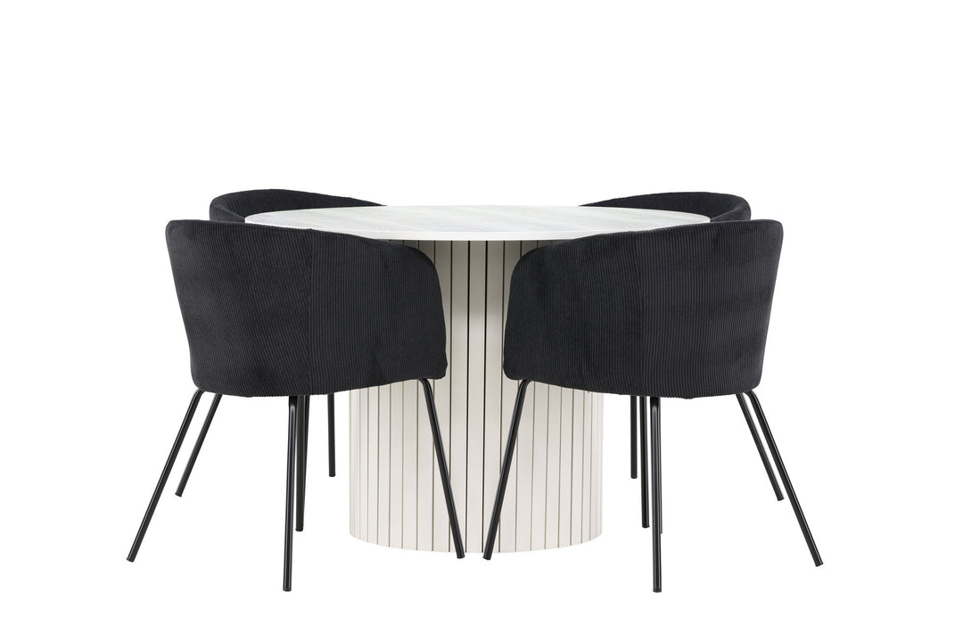 Venture Home Härön Dining Table with Berit Dining Chair