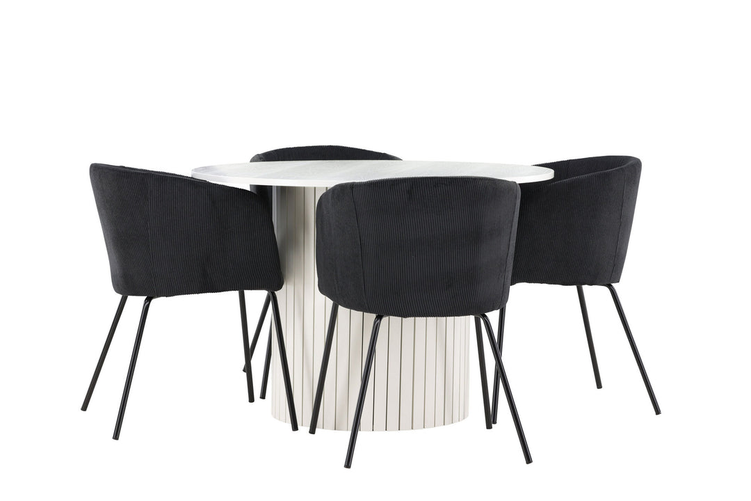 Venture Home Härön Dining Table with Berit Dining Chair