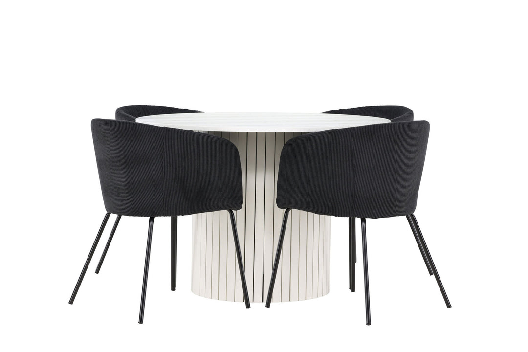 Venture Home Härön Dining Table with Berit Dining Chair