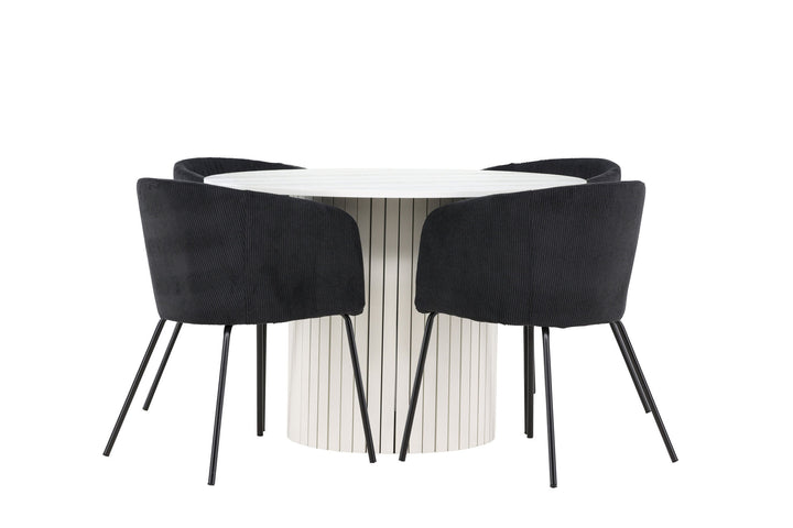 Venture Home Härön Dining Table with Berit Dining Chair