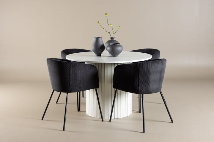 Venture Home Härön Dining Table with Berit Dining Chair