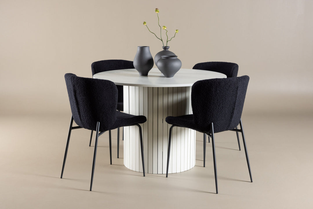 Venture Home Härön Dining Table with Modesto Dining Chair
