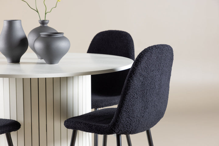 Venture Home Härön Dining Table with Polar Dining Chair