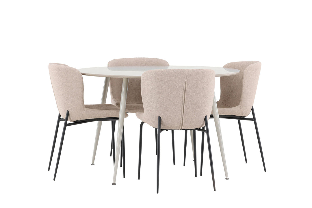 Venture Home Plaza Dining Table with Modesto Dining Chair