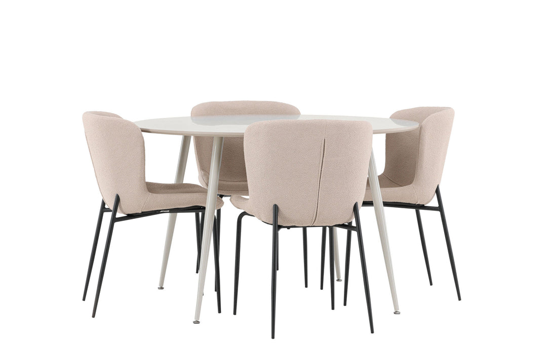 Venture Home Plaza Dining Table with Modesto Dining Chair