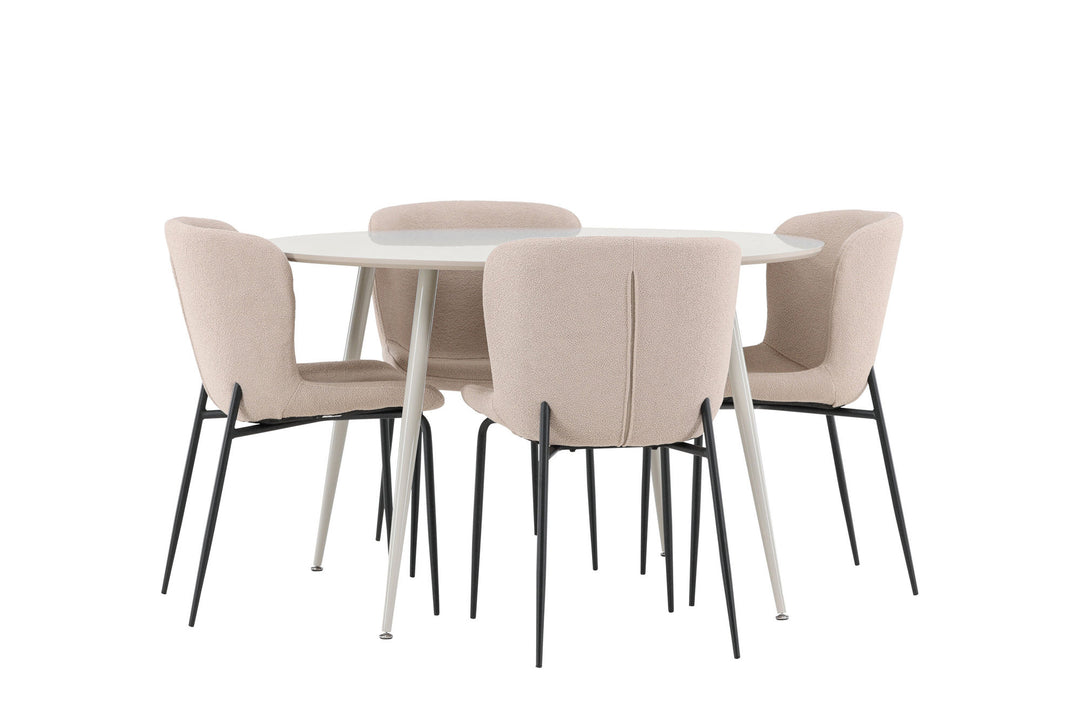 Venture Home Plaza Dining Table with Modesto Dining Chair