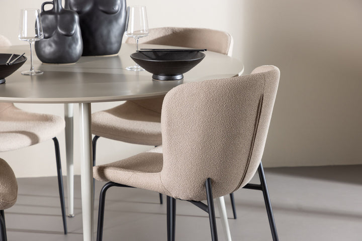 Venture Home Plaza Dining Table with Modesto Dining Chair