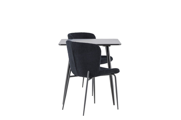 Venture Home Polar Dining Table with Modesto Dining Chair