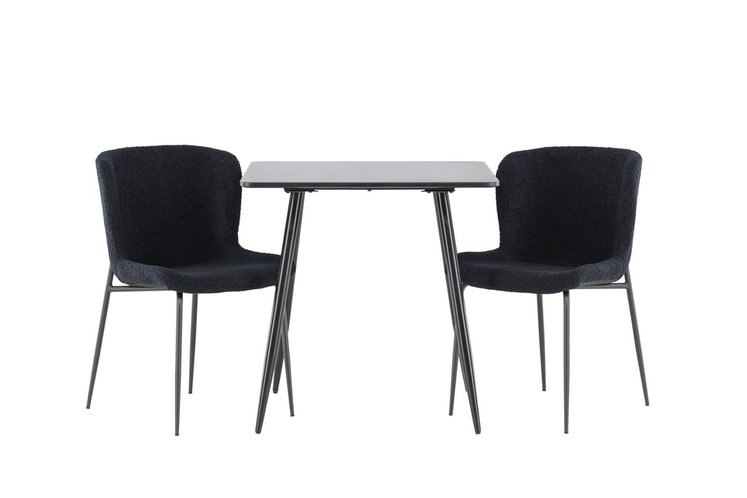 Venture Home Polar Dining Table with Modesto Dining Chair
