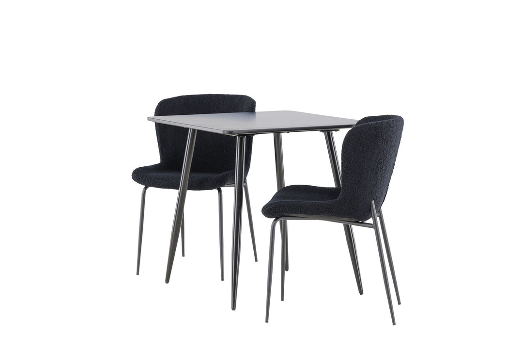 Venture Home Polar Dining Table with Modesto Dining Chair