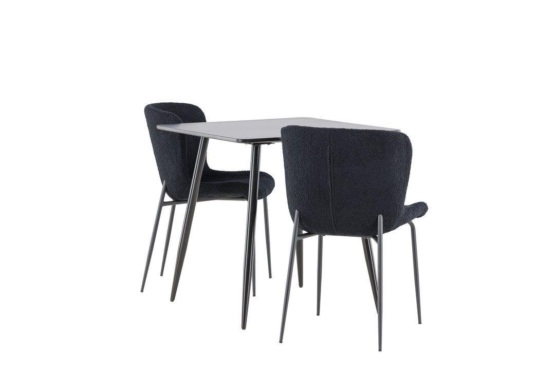 Venture Home Polar Dining Table with Modesto Dining Chair