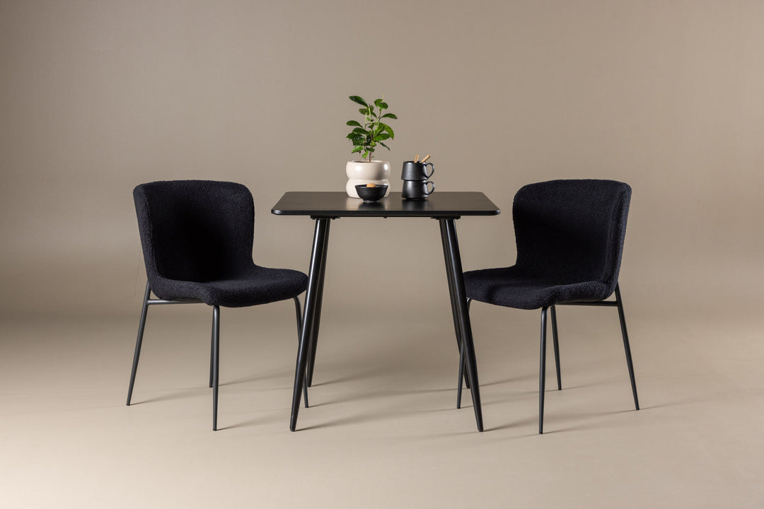 Venture Home Polar Dining Table with Modesto Dining Chair