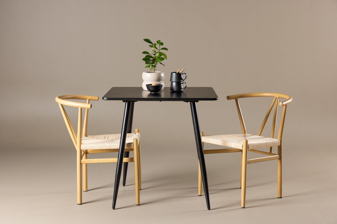 Venture Home Polar Dining Table with Alfons Dining Chair