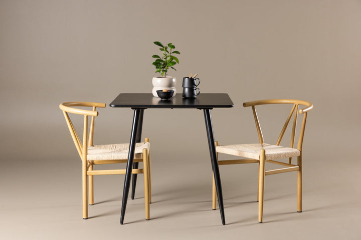 Venture Home Polar Dining Table with Alfons Dining Chair