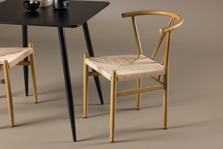 Venture Home Polar Dining Table with Alfons Dining Chair