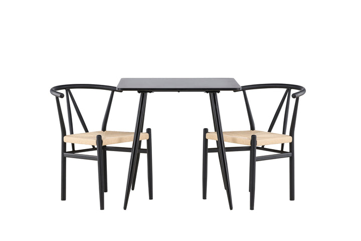 Venture Home Polar Dining Table with Alfons Dining Chair