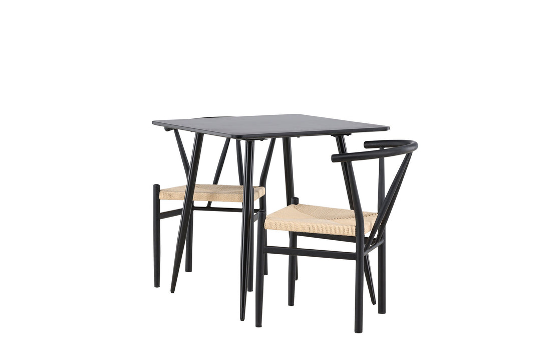 Venture Home Polar Dining Table with Alfons Dining Chair