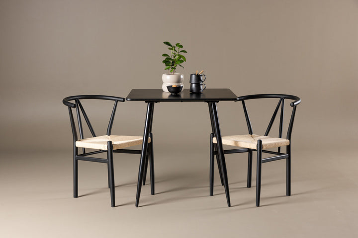 Venture Home Polar Dining Table with Alfons Dining Chair