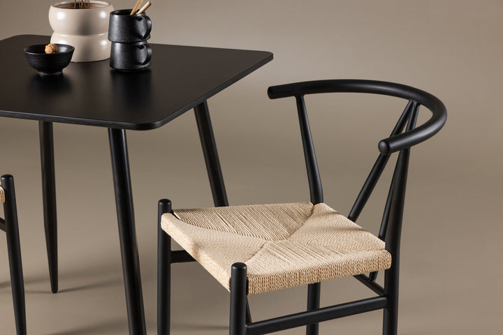 Venture Home Polar Dining Table with Alfons Dining Chair