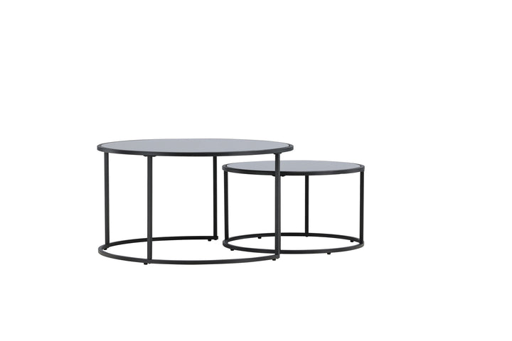 Venture Home Twin Sofa Table ⌀79.5, ø59.5 - Black /