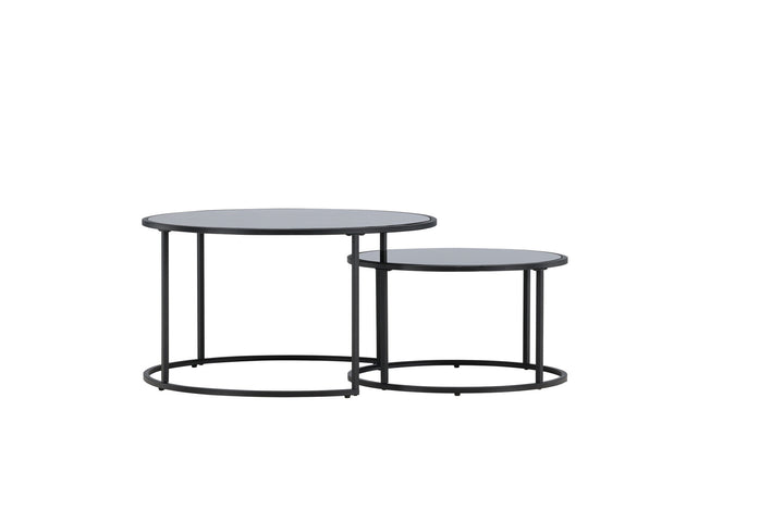 Venture Home Twin Sofa Table ⌀79.5, ø59.5 - Black /