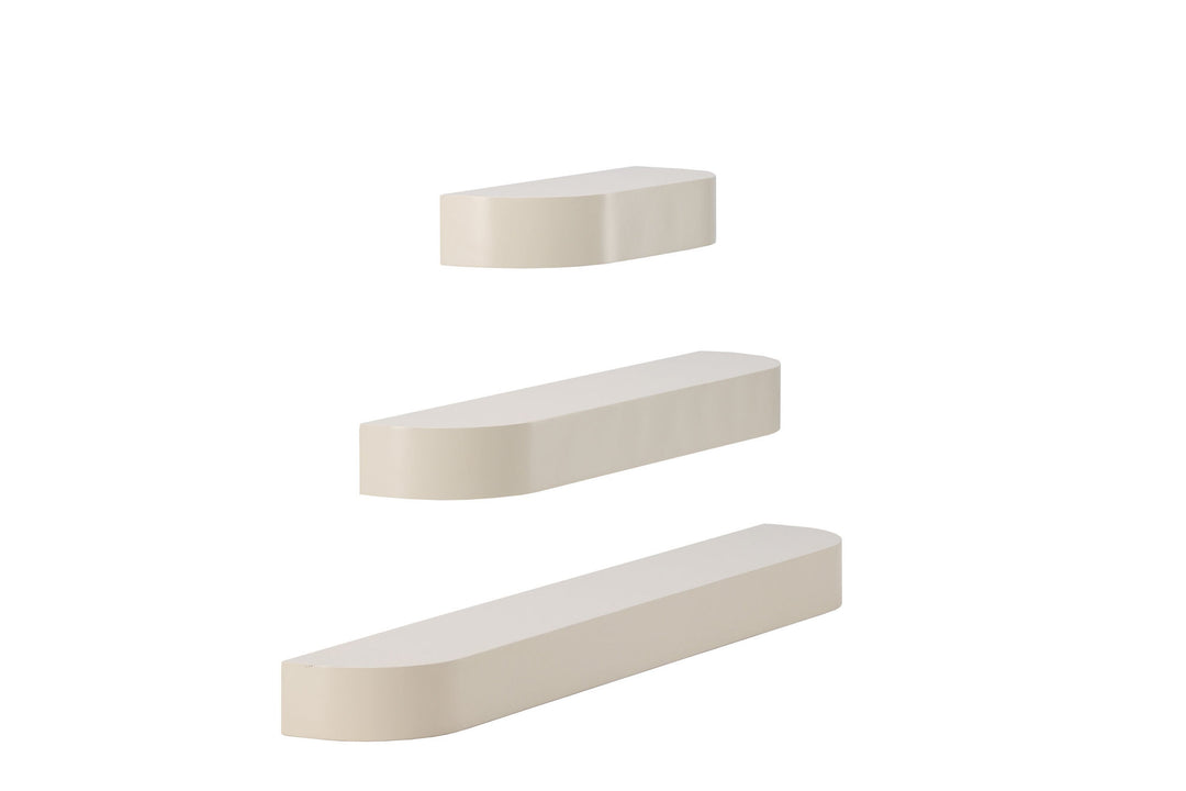 Venture Home Glow  3-pack Shelf - Beige /