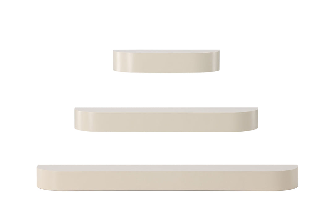 Venture Home Glow  3-pack Shelf - Beige /