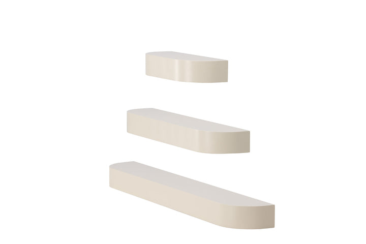 Venture Home Glow  3-pack Shelf - Beige /
