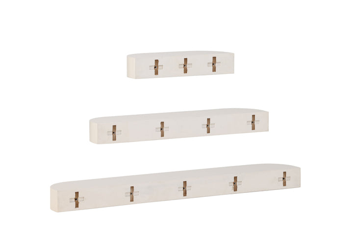 Venture Home Glow  3-pack Shelf - Beige /
