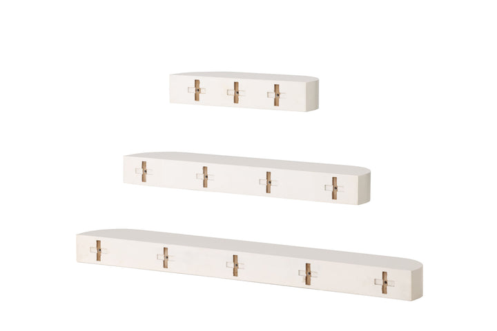 Venture Home Glow  3-pack Shelf - Beige /