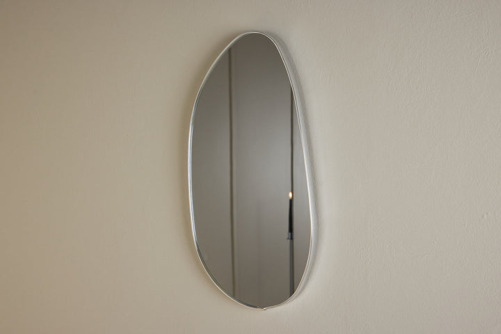 Venture Home Borgholm Mirror 55x30 - Silver Aluminium Frame / Clear Glass