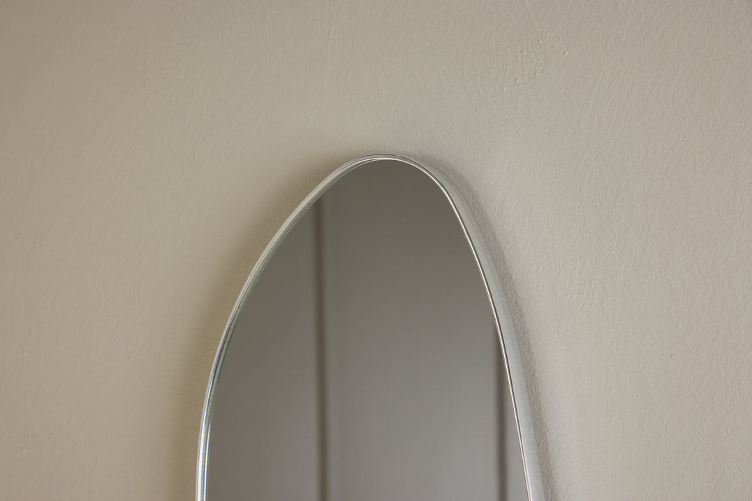 Venture Home Borgholm Mirror 55x30 - Silver Aluminium Frame / Clear Glass