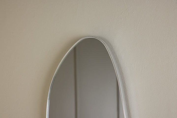 Venture Home Borgholm Mirror 55x30 - Silver Aluminium Frame / Clear Glass