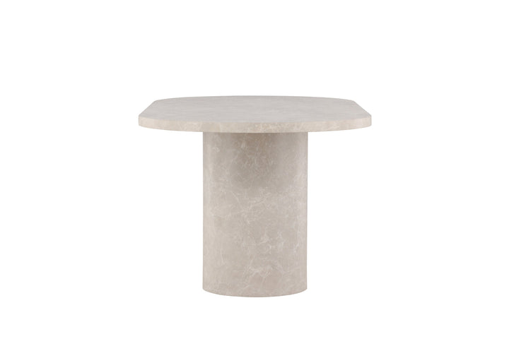 Venture Home Narvik Dining Table 100x200 cm - Beige Marblelook  /