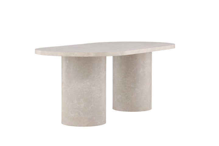 Venture Home Narvik Dining Table 100x200 cm - Beige Marblelook  /