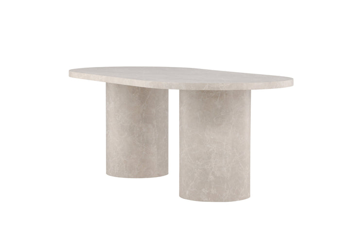 Venture Home Narvik Dining Table 100x200 cm - Beige Marblelook  /