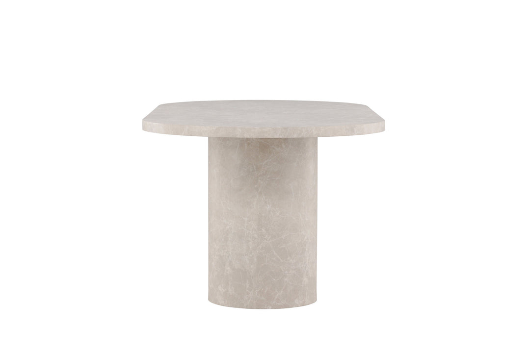 Venture Home Narvik Dining Table 100x200 cm - Beige Marblelook  /