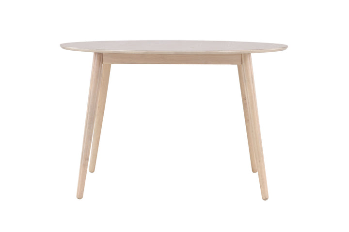 Venture Home Flora Dining Table ø120 - Whitewash / Veneer